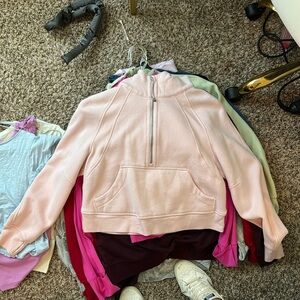 Light pink lululemon scuba